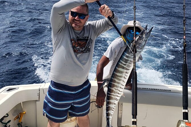 8 hours 34ft Day Dream Private Charter in Nassau - Fishing from Nassau with Reel Dreams