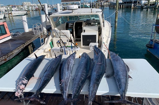 8 hours 38ft Reel Dreams Private Charter Nassau - What the crew adds to the day