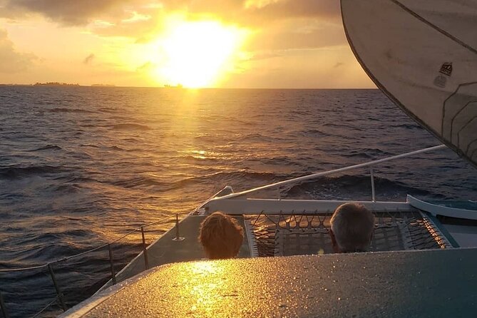 All Inclusive Sunset Dinner Cruise in Nassau Bahamas - Nassau Harbour, Fort Montagu, and Paradise Island views