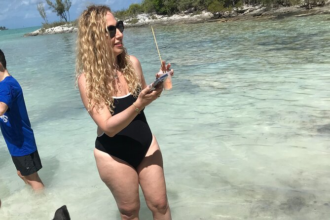 All Inclusive Swimming With The Pigs - Rose Island is where the pigs take center stage