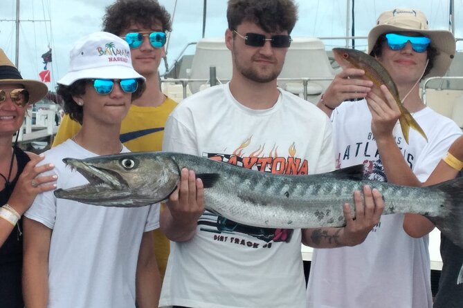 Bahamas Deep Sea Fishing - Bottom fishing for grouper, grunts, and barracuda
