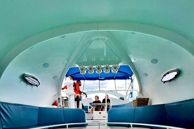 Bahamas on a Semi Submersive Glass Bottom Boat - The environmental side of the experience