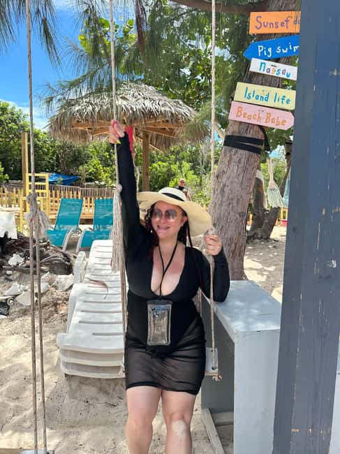 Bahamas: Swimming Pigs & Snorkeling Cruise with Lunch & Rum - The pig encounter: cute, busy, and worth understanding