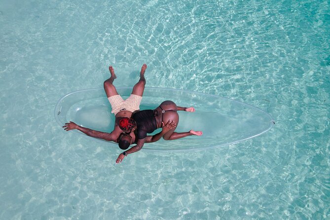 Clear Kayak Drone and Beach Private Photography in The Bahamas - Why this Nassau photoshoot feels different