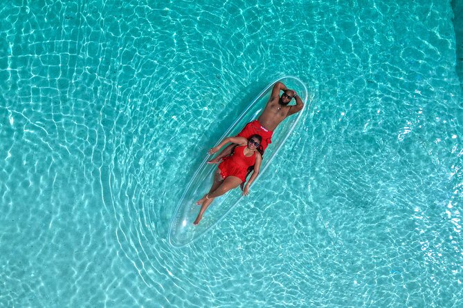 Clear Kayak Drone Photoshoot in Nassau Bahamas - Who will enjoy this most?