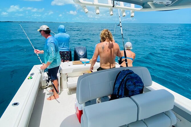 Crystal Bay Exclusive Private Exuma Boating & Fishing Excursions - Nurse sharks at Compass Cay