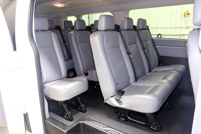 Direct Private Airport Transfer four or more Persons (one way) - Air Conditioning, Wi-Fi, and Vehicle Comfort