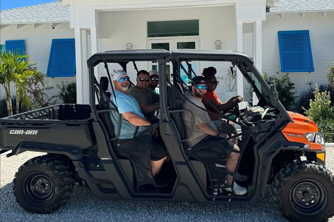 Exuma,Bahamas: 6 Seater Buggy/Jeep Rental with Bluetooth speakers - Coco Plum Beach and the value of slowing down