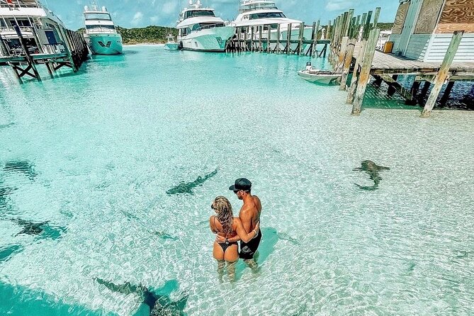 Exuma Full Day Swimming Pigs Group Boat Tour - Pablo Escobar’s Sunken Plane