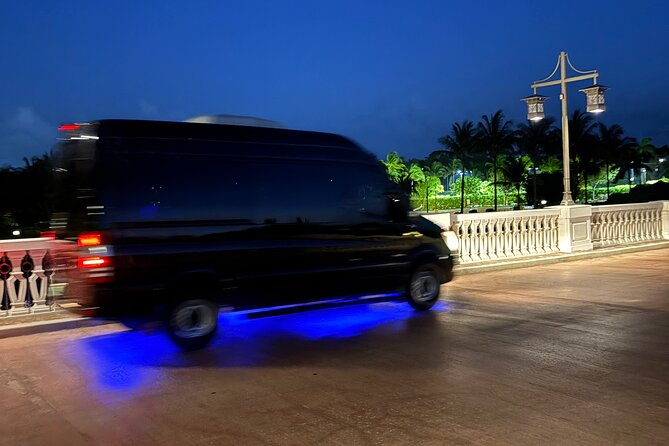 Luxury Airport Transfer in Nassau – VIP Mercedes Sprinter Service - The route: airport, hotel, cruise port, or Paradise Island