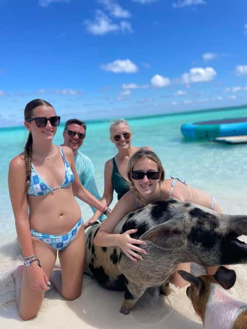 Nassau: 3-Island Snorkel Tour with Pigs, Beach Club, & Lunch - Gilligan’s Island and the boat ride between stops