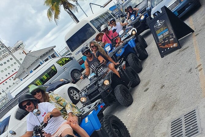 Nassau Atv Island Half-Day City Tour with Free Pick-Up - What riding the ATVs feels like