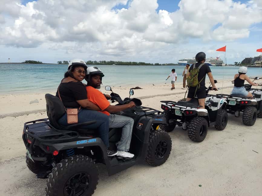 Nassau: ATV Tour with Bahamian Lunch - Arawak Cay, Baha Mar, and the Caves
