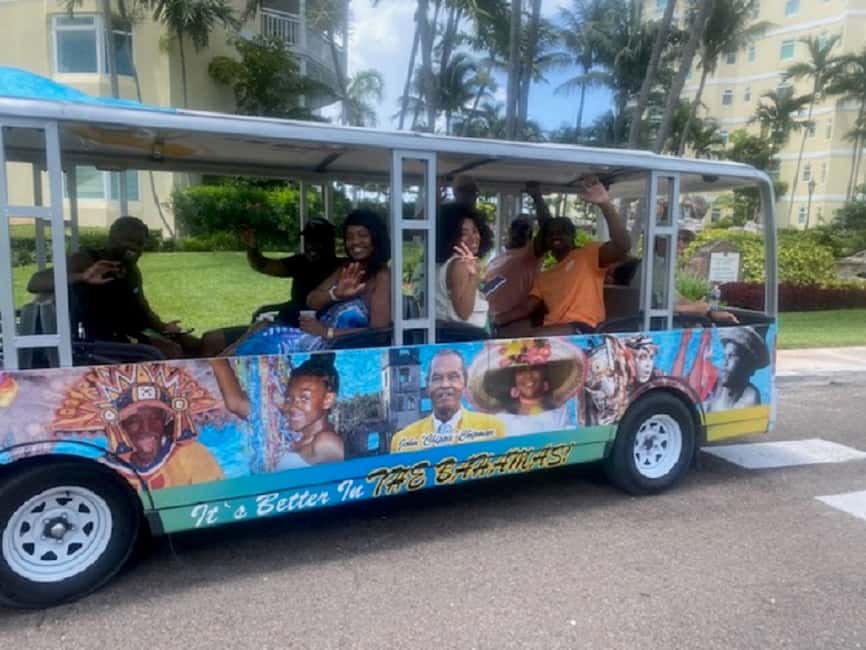 Nassau: Bahamas Culture Tour with Electric Trolley and Water - A lively way to get your Nassau bearings