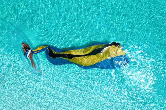 Nassau Clear Kayak Drone Photoshoot- Floating Dress - Who will get the most from this $360 session