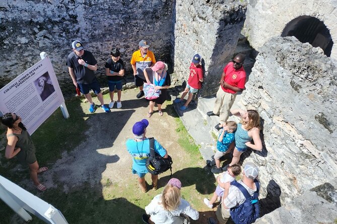 Nassau's Half Day Bus City Tour: Guided Tour with Free Samples - Fort Charlotte and harbor views