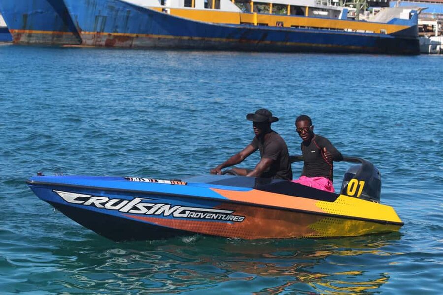 Nassau: Self Drive Speed Boat & Guided ATV Tour + Free Lunch - Taking the speed boat along Nassau’s shores