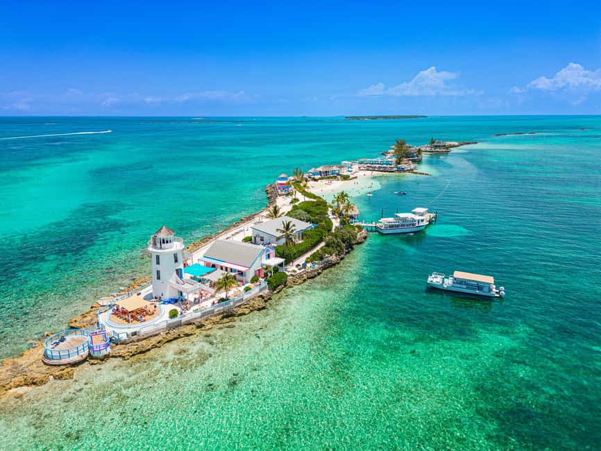 Nassau: Sun Cay Day Trip, Snorkel, Iguana Encounter, & Lunch - Sun Cay at a glance