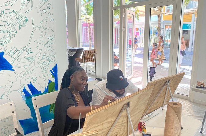 Paint and Sip at the Gallery and Wine Bar - Why the Cruise Port Location Helps