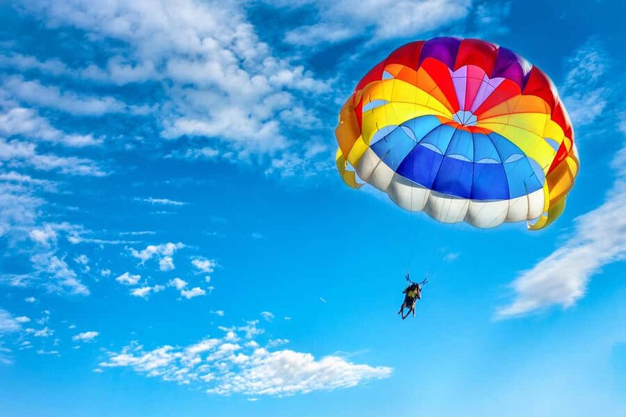 Parasail Over Cabbage Beach - From your hotel or ship to the beach