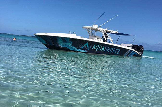Private Bahamas Boat Fishing and Turtle Snorkeling Tour - The beach bar adds lunch and land-based fun