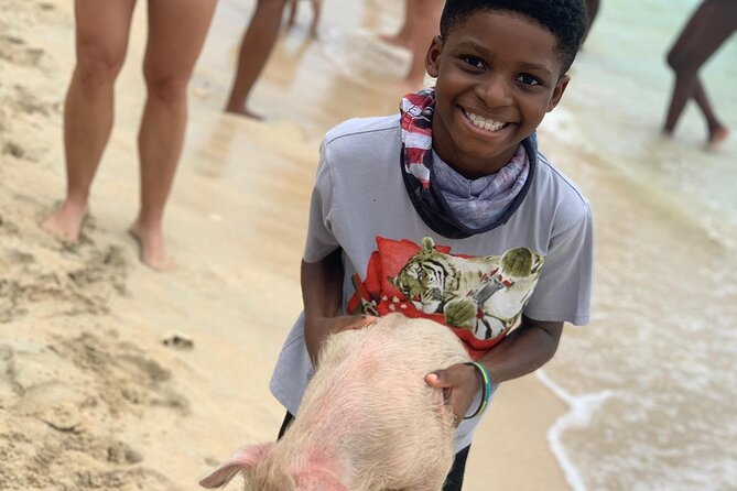 Private GroupTour Pigs/Turtles/Snorkeling/Lunch/Pickup/Dropoff - A Private Nassau Charter With Several Payoffs