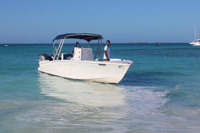 Private speed boat beach and bar hopping visiting Rose island - Is $850 good value?