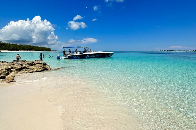 Private Tour 45ft Powerboat to Nearby Islands - Green Cay and the chance to see sea turtles