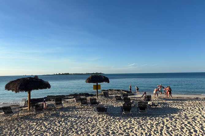 Rose Island Boat Party, Beach Getaway & Floating Bar - The afternoon schedule and group size
