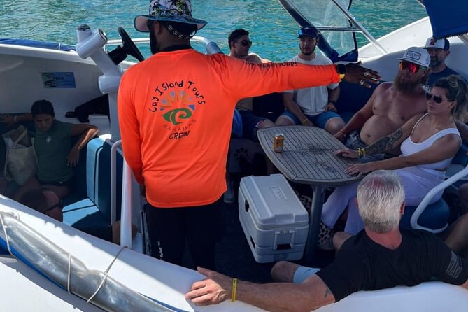 Semi Submersive Glass Bottom Boat Eco Tour in Paradise Island Bahamas - Four coral reefs, four chances for a better view