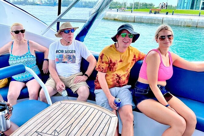 Semi Submersive Glass Bottom Boat Eco Tour in Paradise Island Bahamas - Nassau Harbor from the water