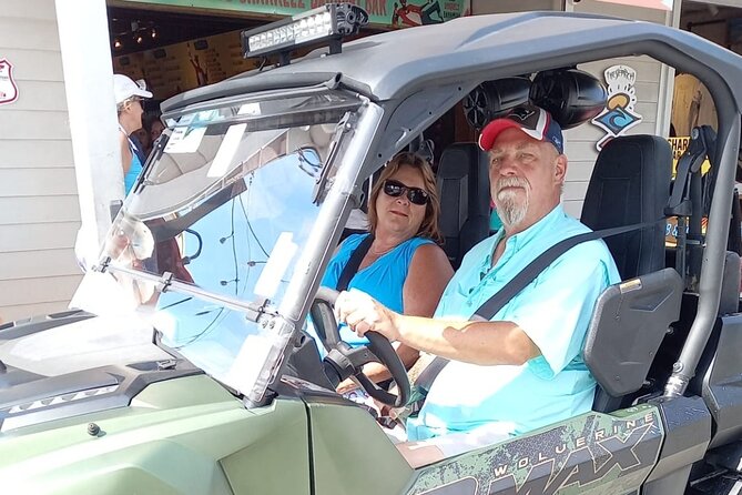 Side By Side Beach Buggy Rentals in Nassau Bahamas - Driving Nassau in a side-by-side buggy
