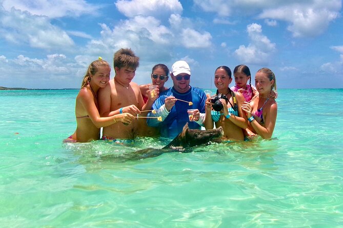 Swimming Pigs and Private Beach Club Escape - Bahamian lunch and the afternoon pace